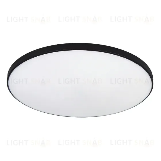 Потолочный светильник Эра Классик с ДУ SPB-6 BK 80W-3K-6,5K-R Slim Base Б0069765 Б0069765