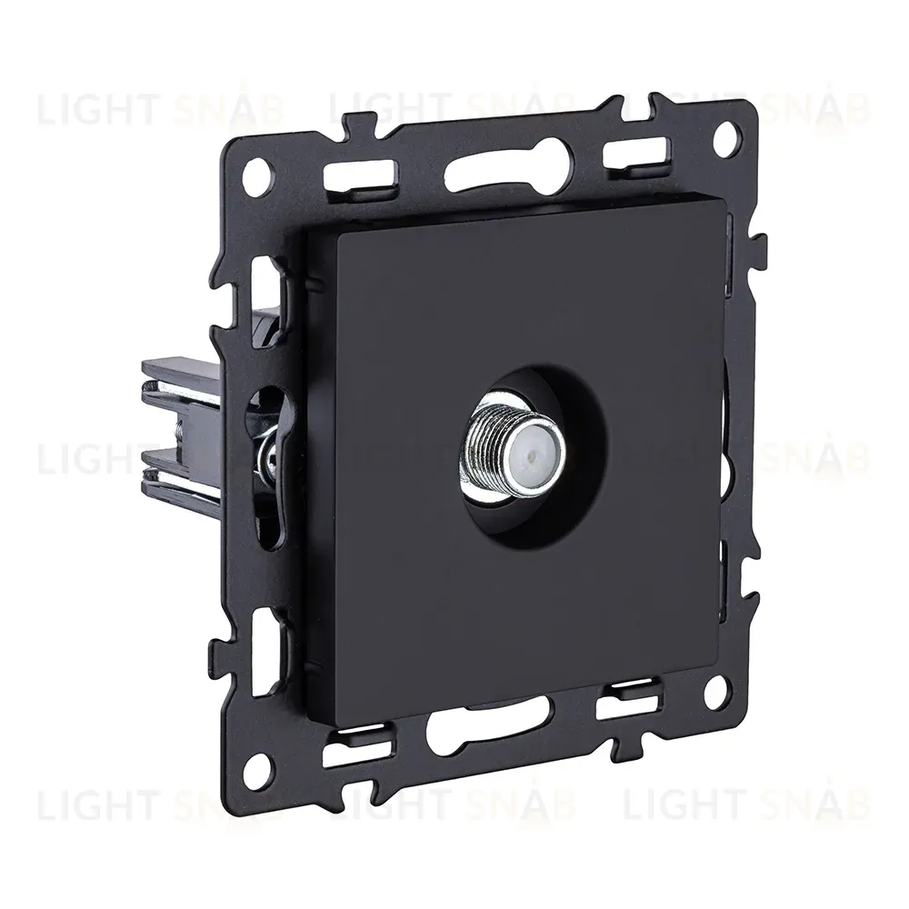 Розетка TV, черный Kollinger Asthetik AS-020BK AS-020BK