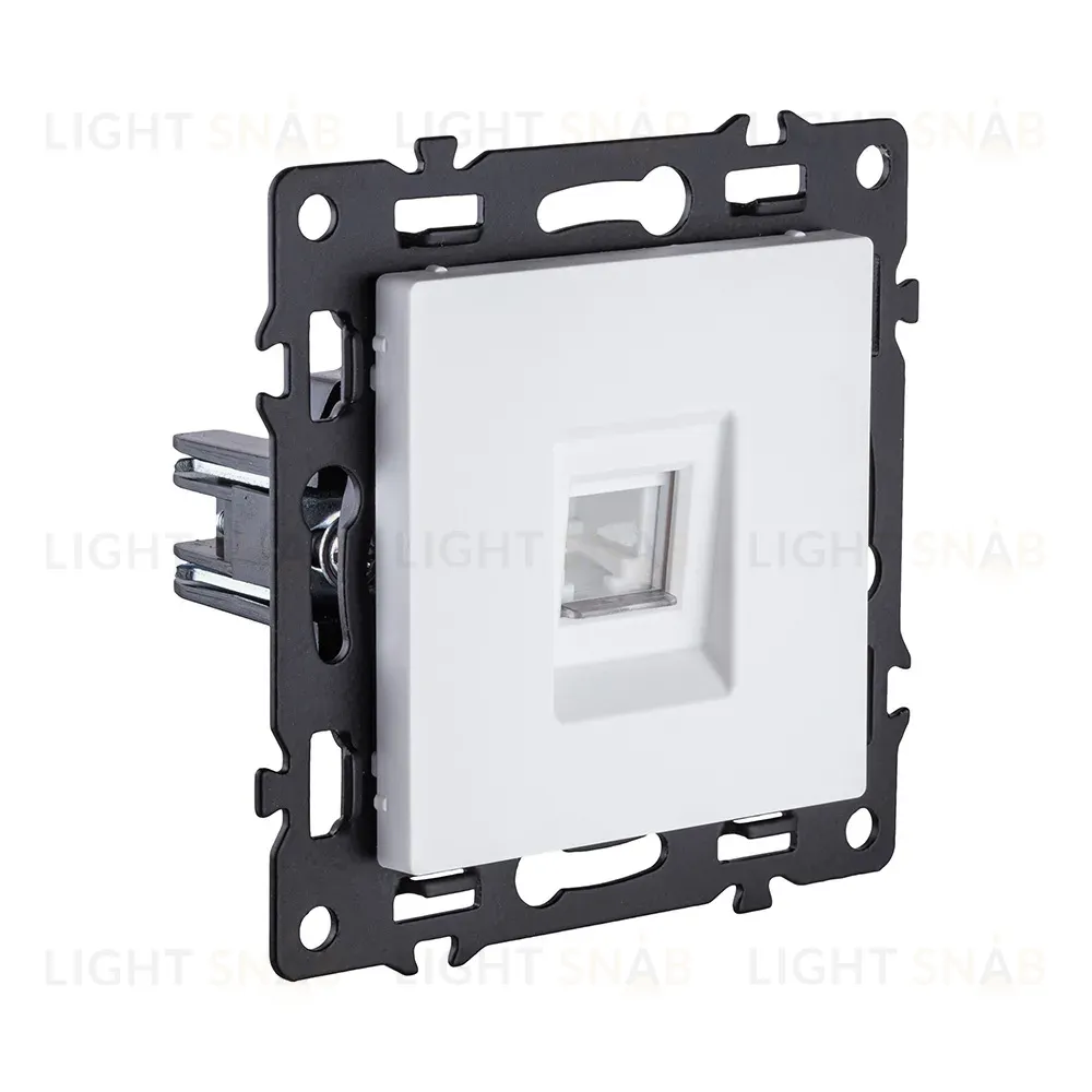 Розетка телефонная RJ11, белый Kollinger Asthetik AS-019WH AS-019WH