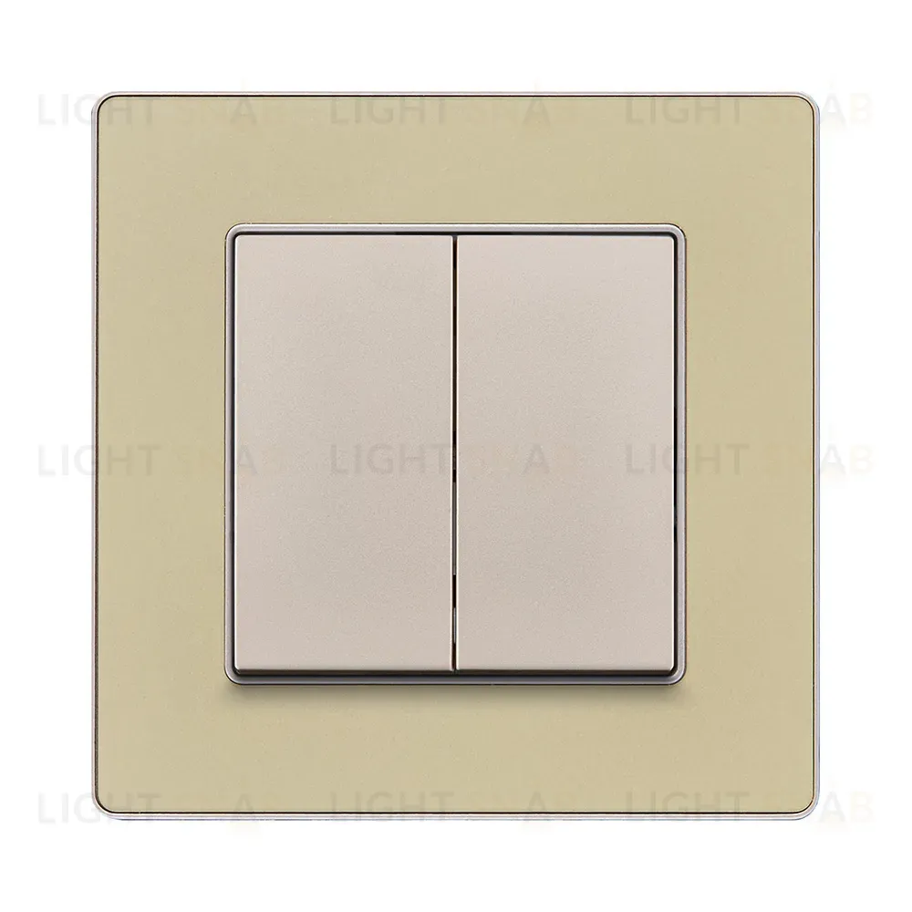 Рамка 1-постовая, золотой Kollinger Eleganz Acryl EA1GD EA1GD