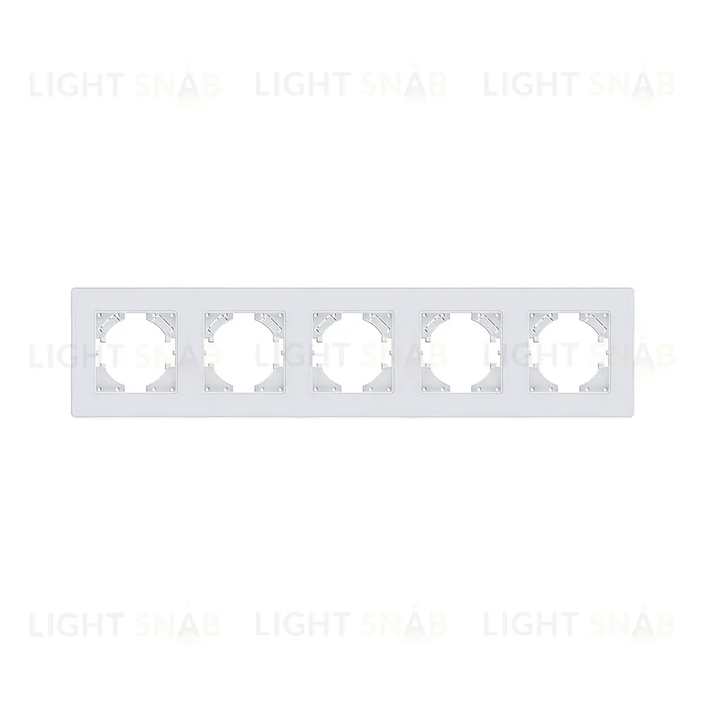 Рамка 5-постовая, белый Kollinger Eleganz Acryl EA5WH EA5WH