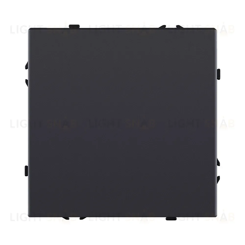 Выключатель 1-клавишный проходной 10А/250В, черный матовый Kollinger Eclipse EC-002BK EC-002BK