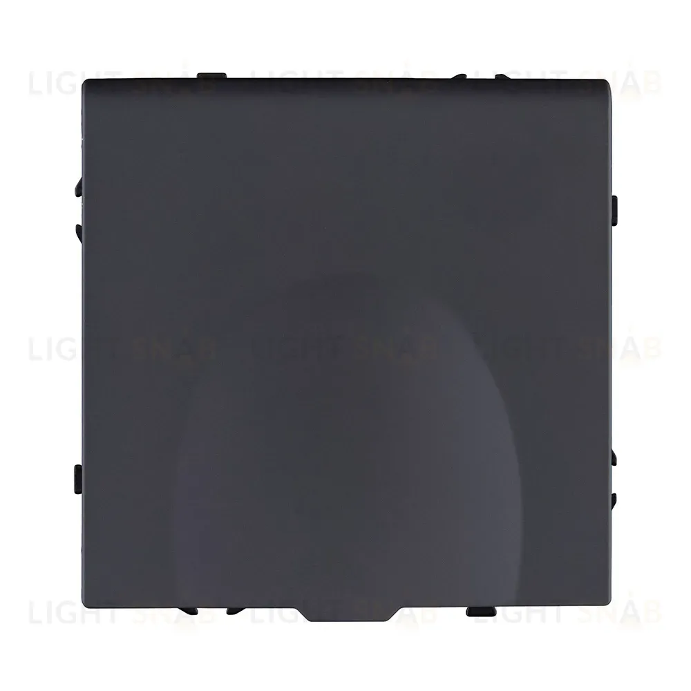 Розетка штепсельная SCHUKO 16A/250 В с крышкой, черный матовый Kollinger Eclipse EC-015BK EC-015BK