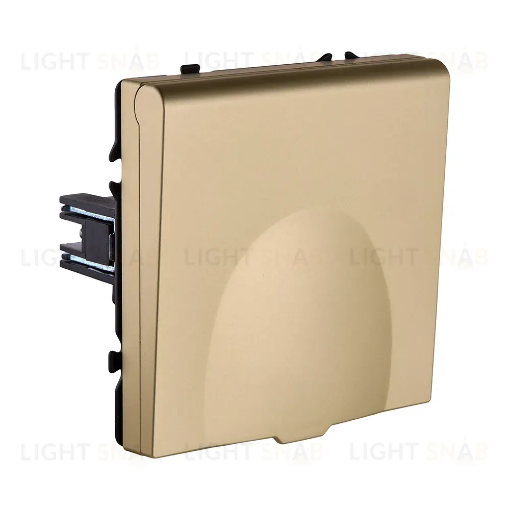 Розетка штепсельная SCHUKO 16A/250 В с крышкой, золотой Kollinger Eclipse EC-015GD EC-015GD