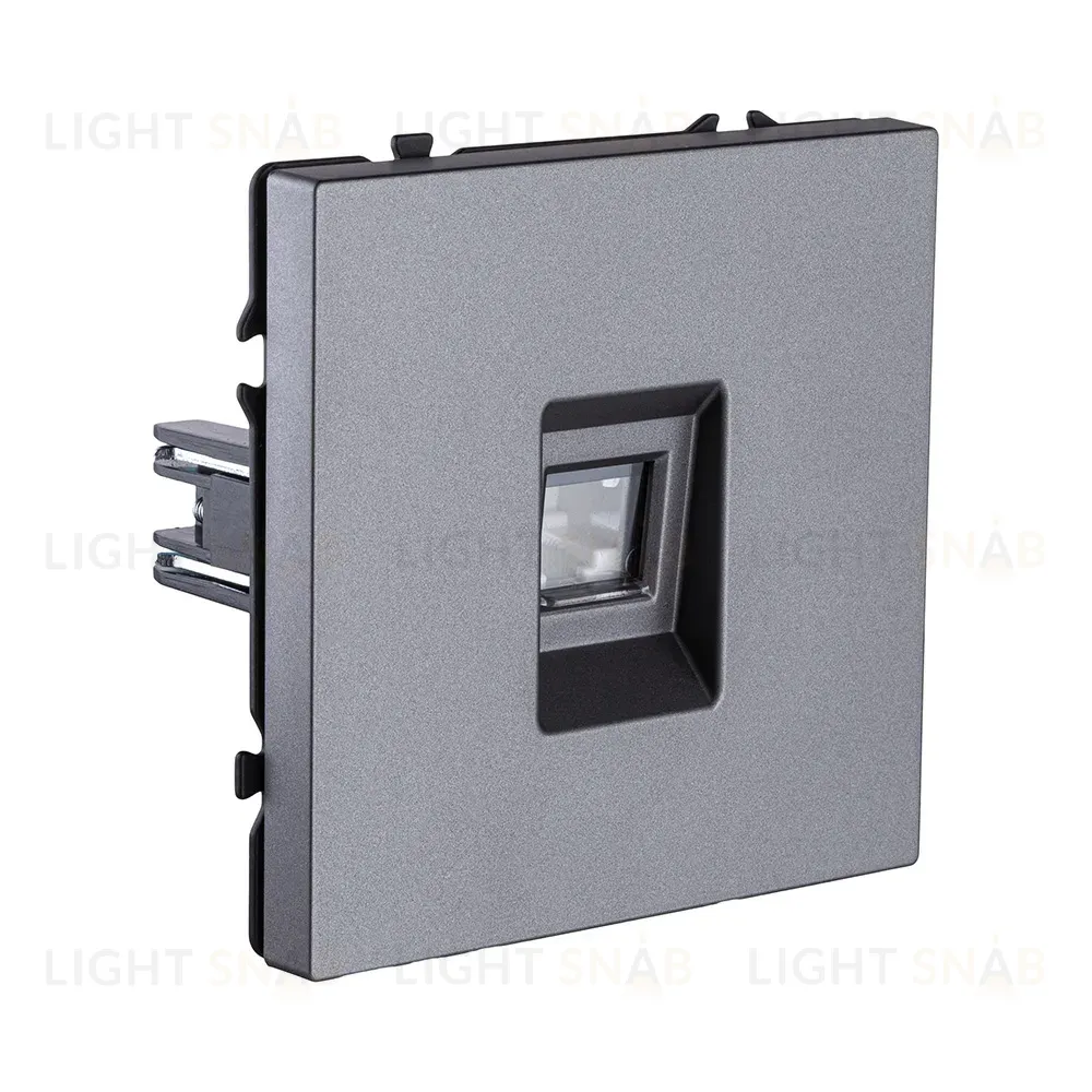 Розетка Ethernet RJ45 Cat.6, серый Kollinger Eclipse EC-017GY EC-017GY