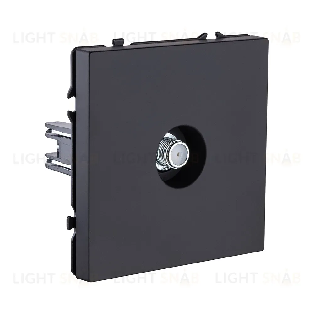 Розетка TV, черный матовый Kollinger Eclipse EC-020BK EC-020BK
