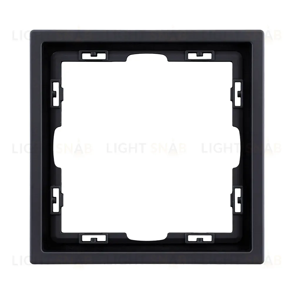 Рамка 1-постовая, черный матовый Kollinger Eclipse EC1BK EC1BK
