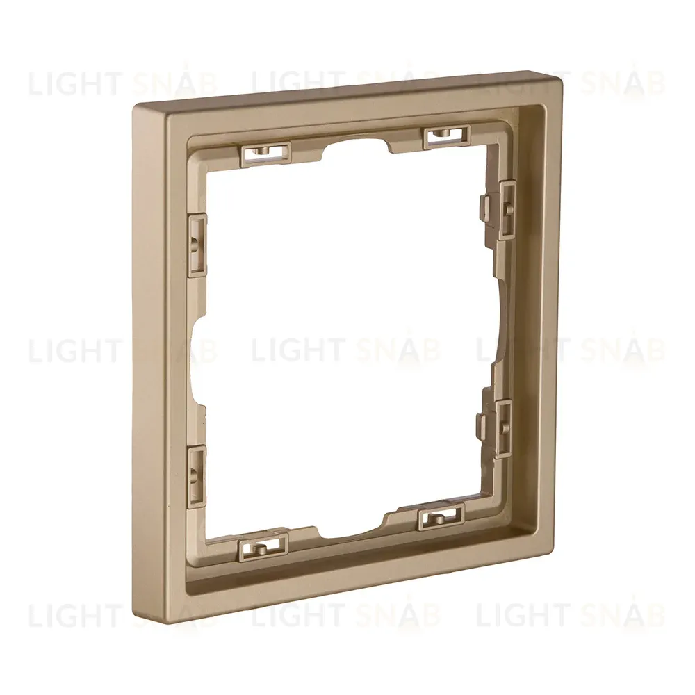 Рамка 1-постовая, золотой Kollinger Eclipse EC1GD EC1GD