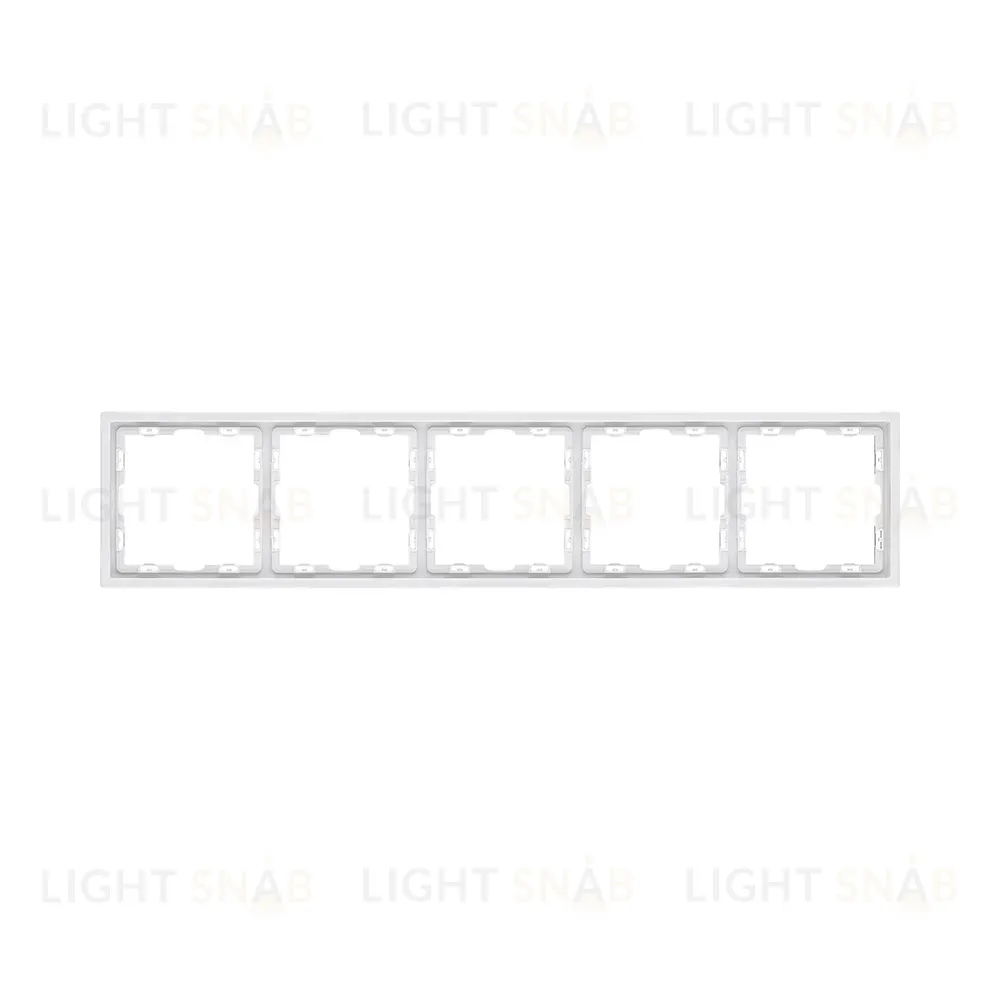 Рамка 5-постовая, белый матовый Kollinger Eclipse EC5WH EC5WH