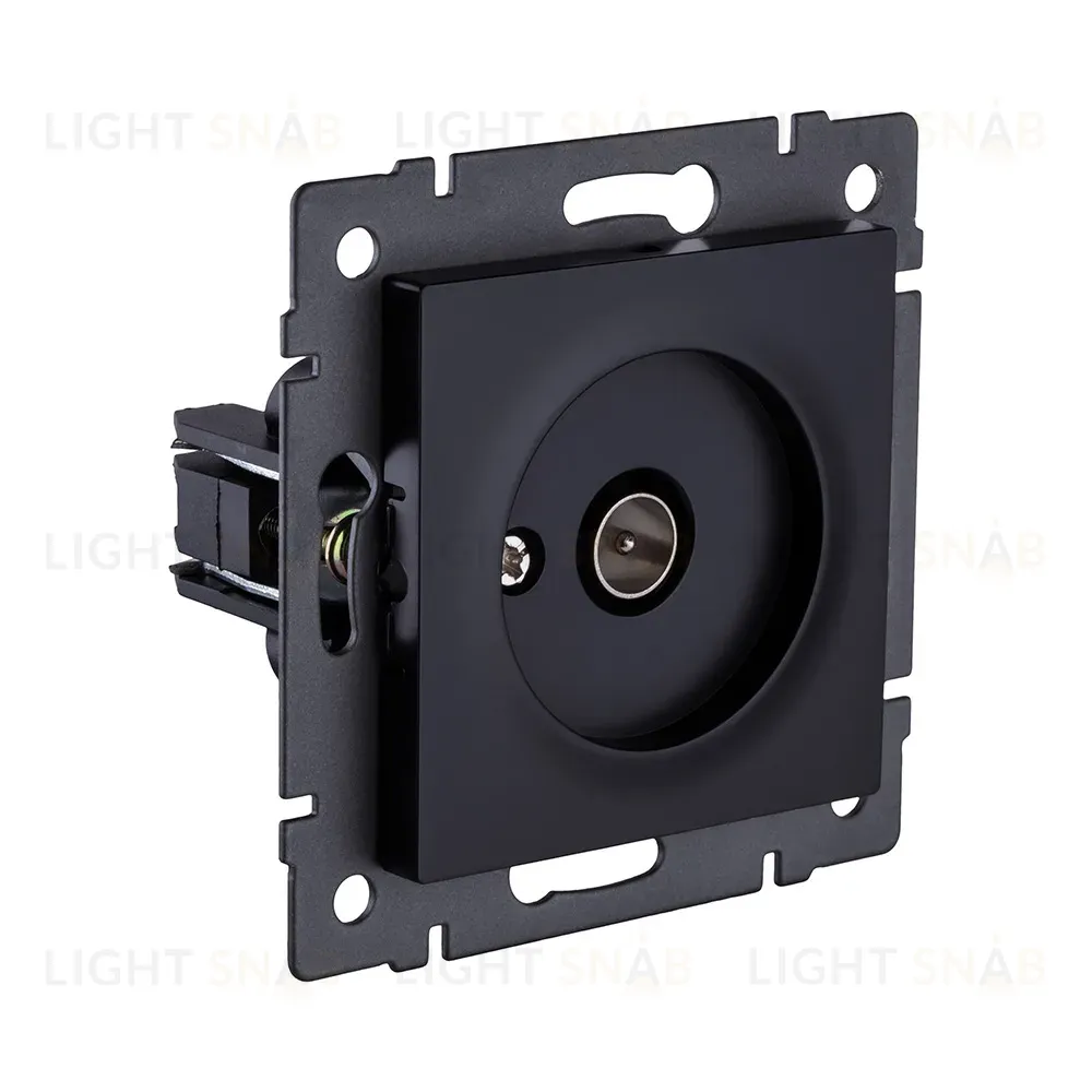 Розетка TV (папа), черный Kollinger REA-007BK для Aspekt, Eleganz, Reflex REA-007BK