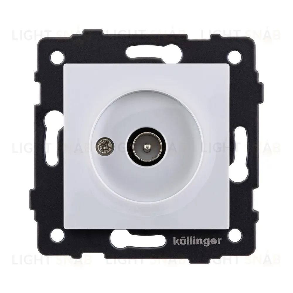 Розетка TV (папа), белый Kollinger REA-007WH для Aspekt, Eleganz, Reflex REA-007WH
