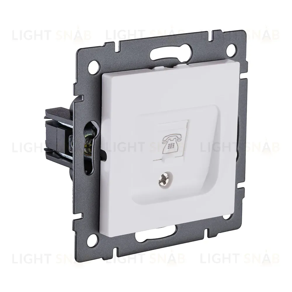 Розетка Ethernet RJ45 Cat.6, белый матовый Kollinger REA-018WM для Aspekt, Eleganz, Reflex REA-018WM