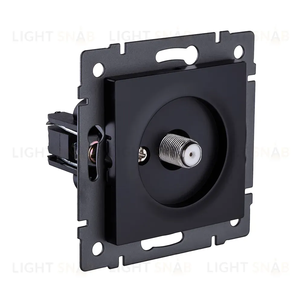 Розетка спутниковая SAT, черный Kollinger REA-020BK для Aspekt, Eleganz, Reflex REA-020BK