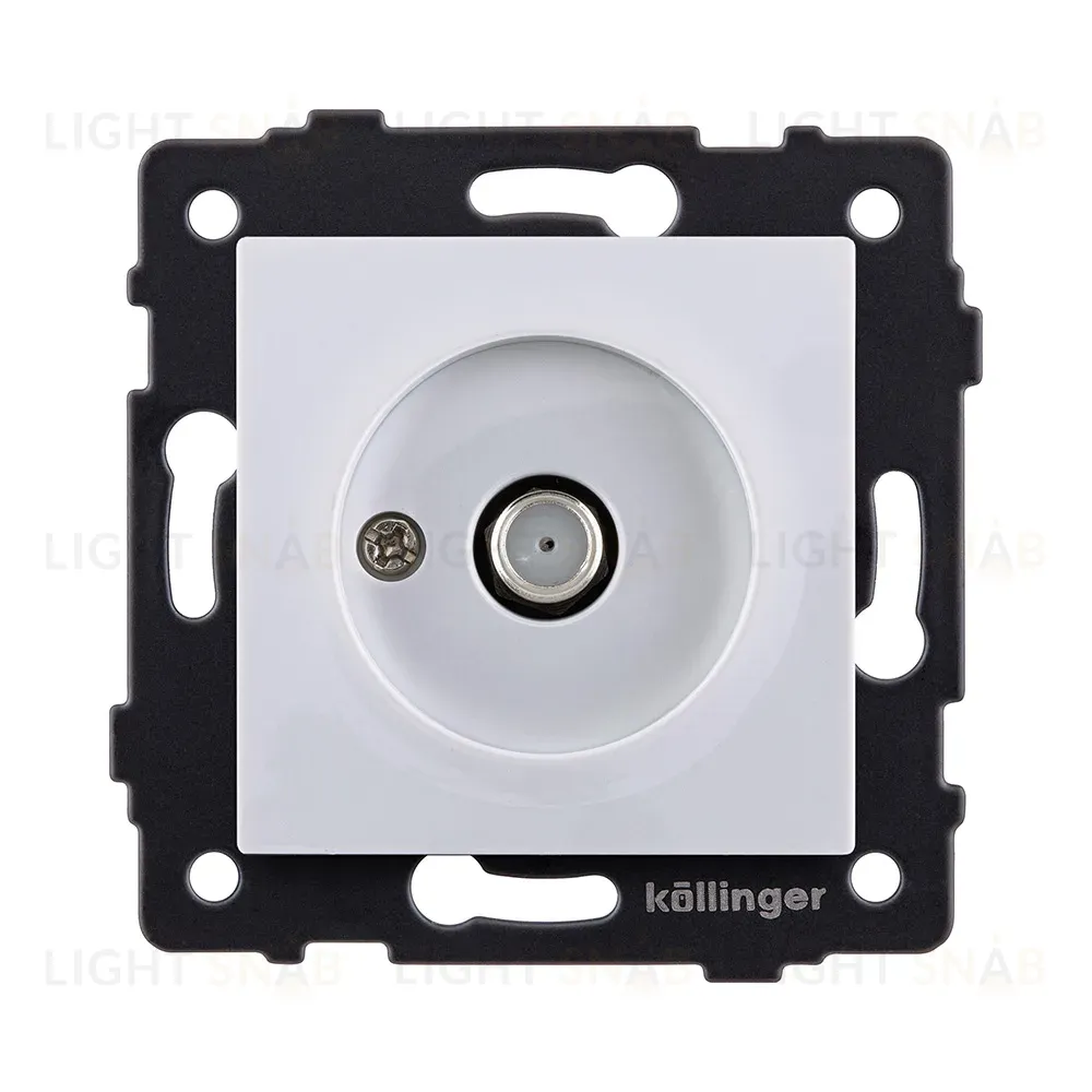 Розетка спутниковая SAT, белый Kollinger REA-020WH для Aspekt, Eleganz, Reflex REA-020WH
