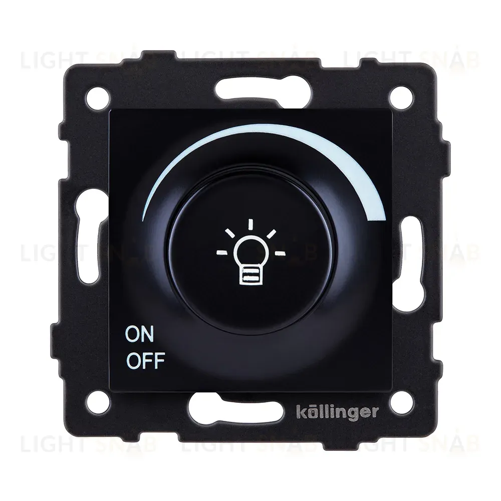 Светорегулятор универсальный 500W, черный Kollinger REA-027BK для Aspekt, Eleganz, Reflex REA-027BK