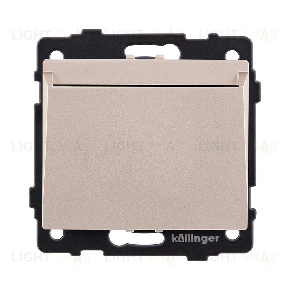 Карточный выключатель механический, золотой Kollinger REA-041GD для Aspekt, Eleganz, Reflex REA-041GD