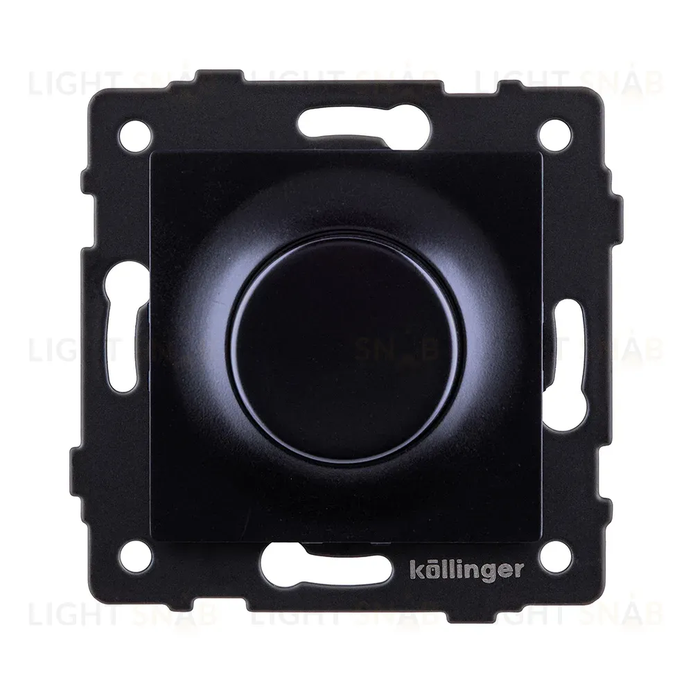 Светорегулятор для светодиодных ламп, проходной, 500W, черный Kollinger REA-048BK для Aspekt, Eleganz, Reflex REA-048BK