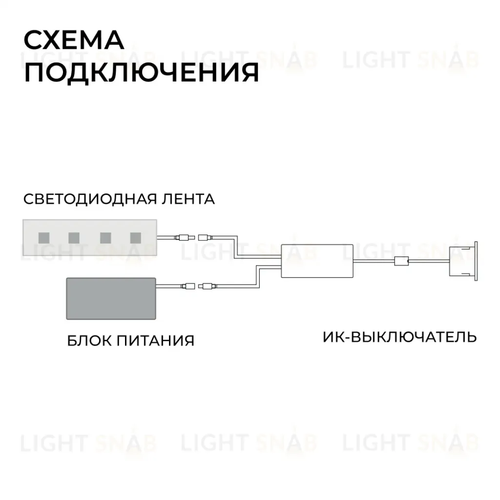 ИК выключатель на препятствие, 12В/24В, 60вт/120Вт, 5А, коннектор 2.5 x 5.5мм, серебро Apeyron 04-67 04-67