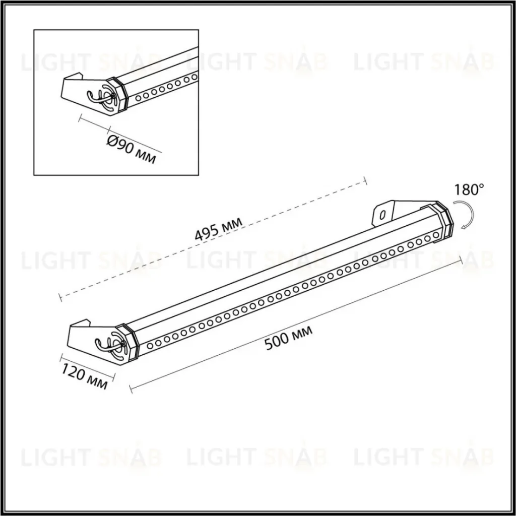 Ландшафтный светильник Odeon Light Nature Graze 7040/14WL 7040/14WL