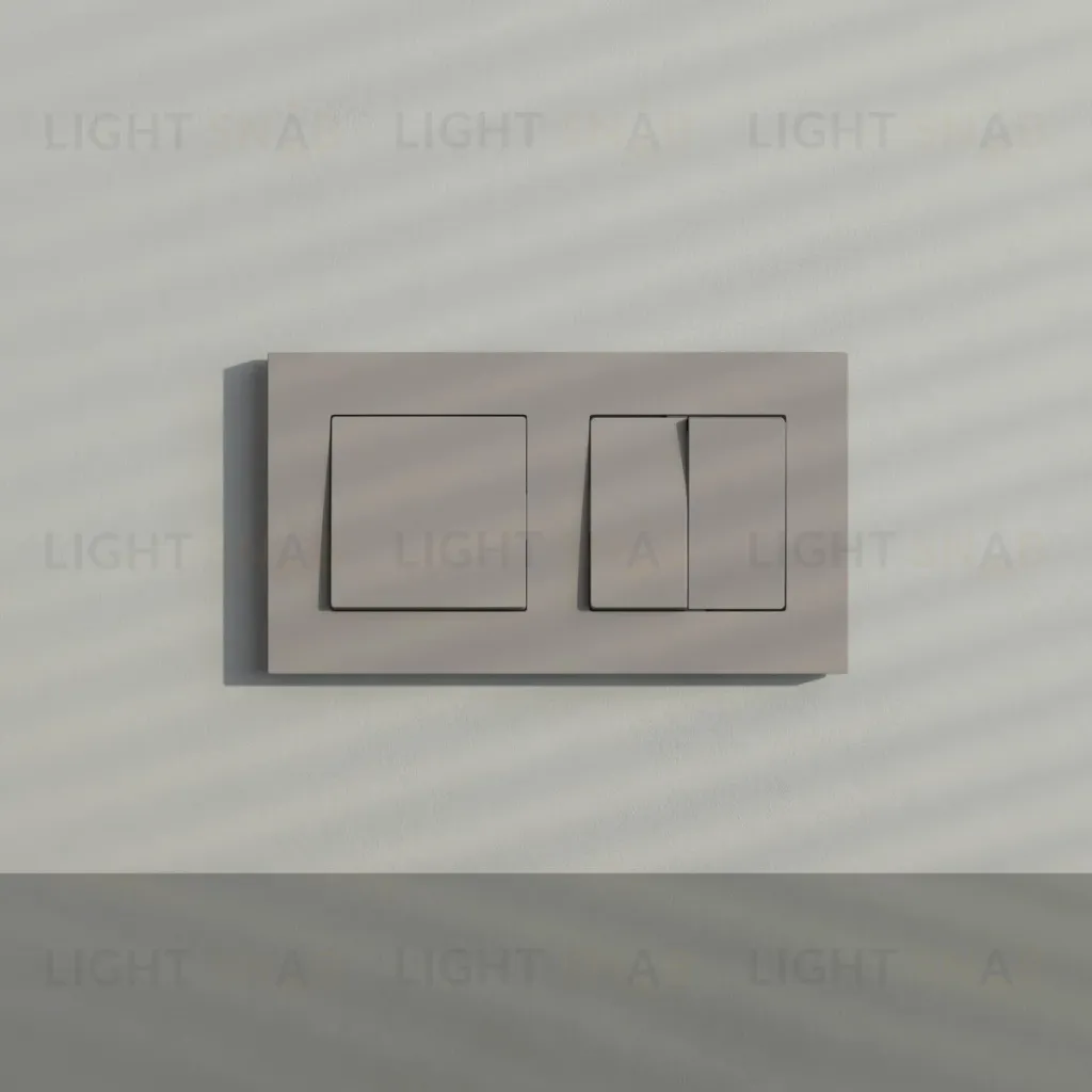 Рамка на 2 поста Werkel Slab (дымчатый софт) W0022917 4690389218415 a071621 4690389218415