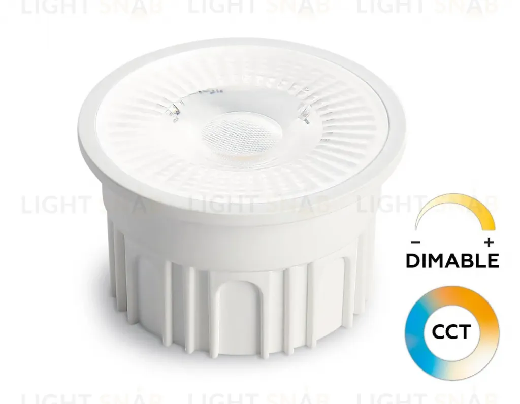 Светодиодный модуль Ambrella Light Bulbing LED MR16-PR 12W IC 220-240V 38° 6400K 4000K 2700K CCT Memory Dimmer 212610 212610