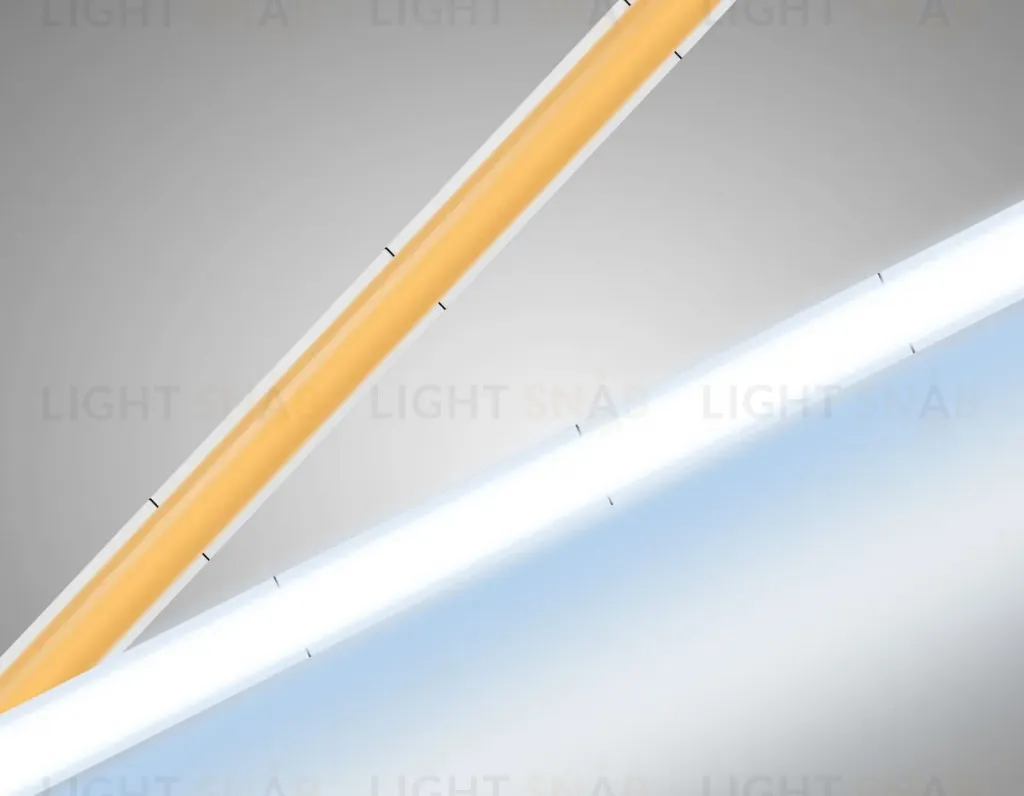 Светодиодная лента Ambrella Light Illumination COB 400Led/10W m/ 24V IP20 6500K/ 5m*5mm*2.1mm (2 конт.) GS4613 GS4613