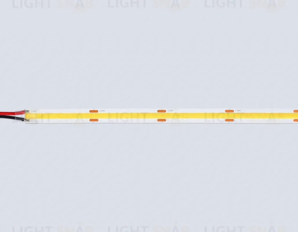 Светодиодная лента Ambrella Light Illumination COB 528Led/14W m/ 24V IP20 6500K/ 5m*10mm*2mm (2 конт.) GS4753 GS4753