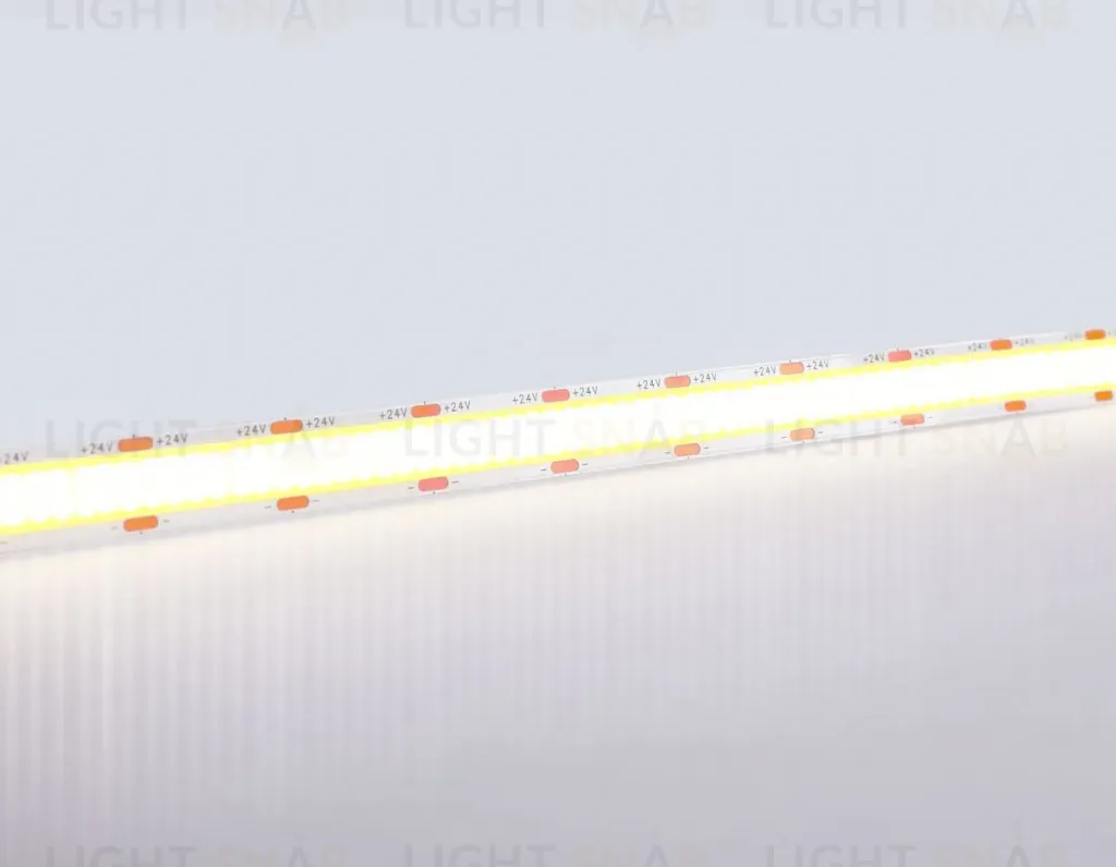 Светодиодная лента Ambrella Light Illumination COB 616Led/19W m/ 24V IP20 4500K/ 5m*12mm*2mm (2 конт.) GS4802 GS4802