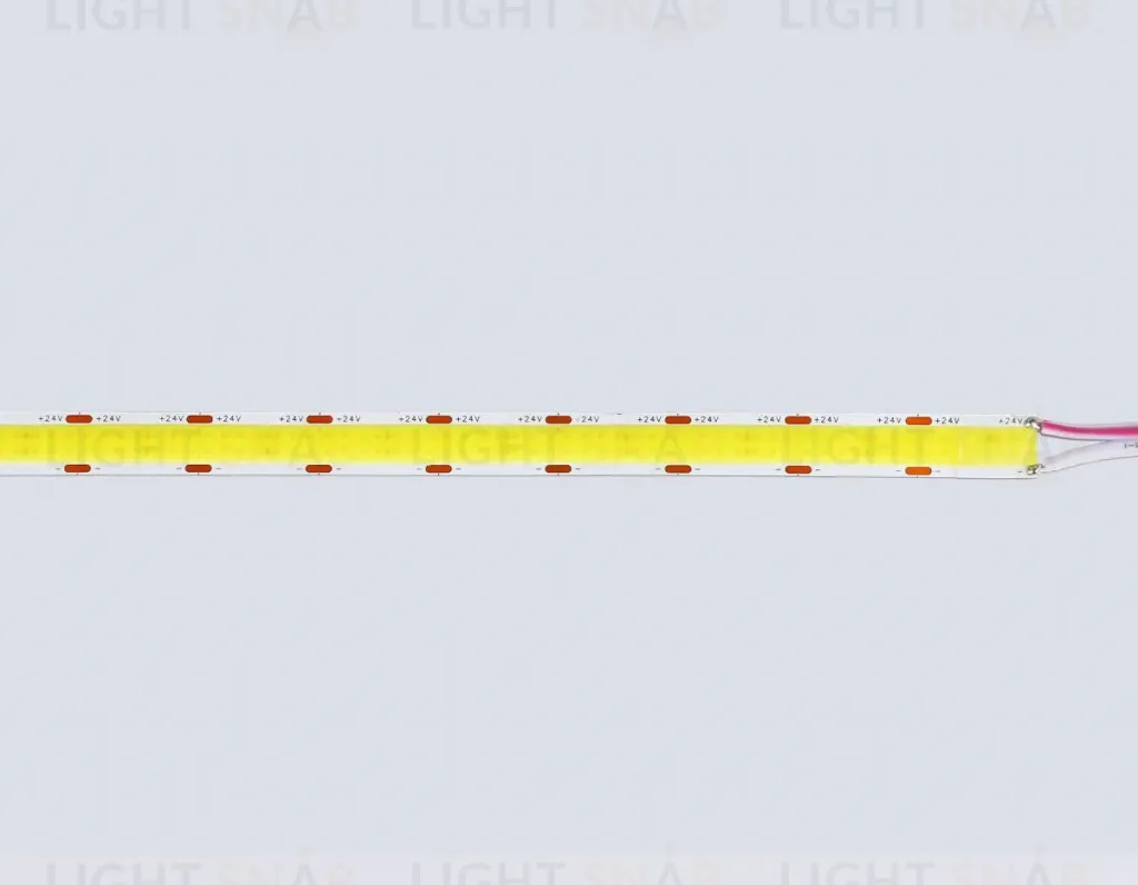 Светодиодная лента Ambrella Light Illumination COB 616Led/19W m/ 24V IP20 6500K/ 5m*12mm*2mm (2 конт.) GS4803 GS4803