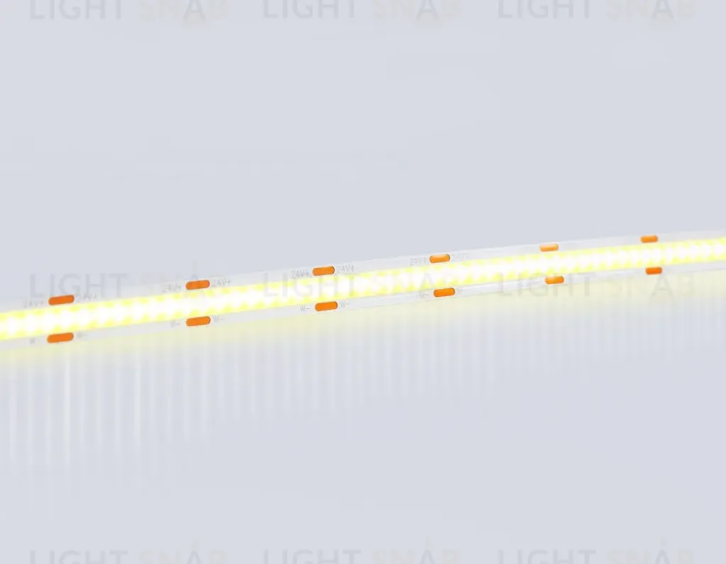 Светодиодная лента Ambrella Light Illumination COB 608Led/ 12W m/ 24V IP20 CCT 3000-6500K/ 5m*8mm*2.2mm (3 конт.) GS4901 GS4901