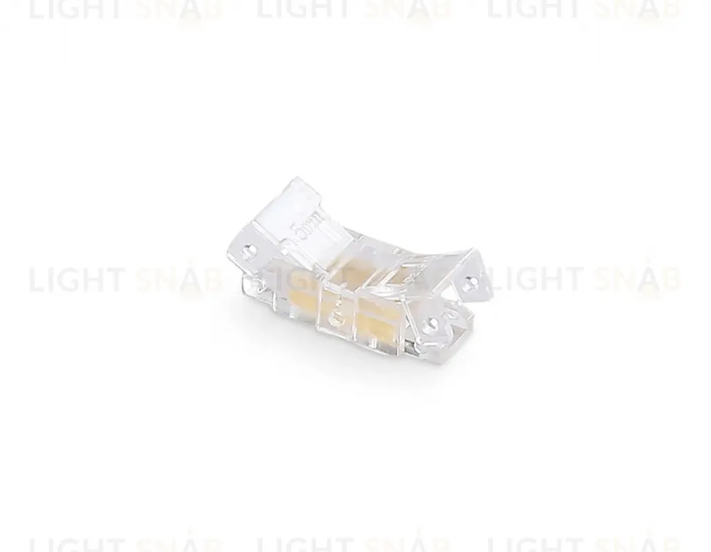 Соединитель прямой Ambrella Light Illumination COB 12/24V для лент 5mm (2 конт.) (10шт. в комплекте) GS6341 GS6341