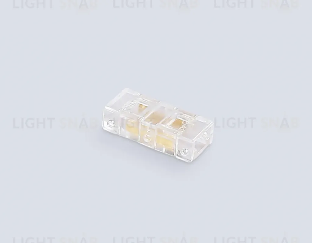 Соединитель прямой Ambrella Light Illumination COB 12/24V для лент 5mm (2 конт.) (10шт. в комплекте) GS6341 GS6341