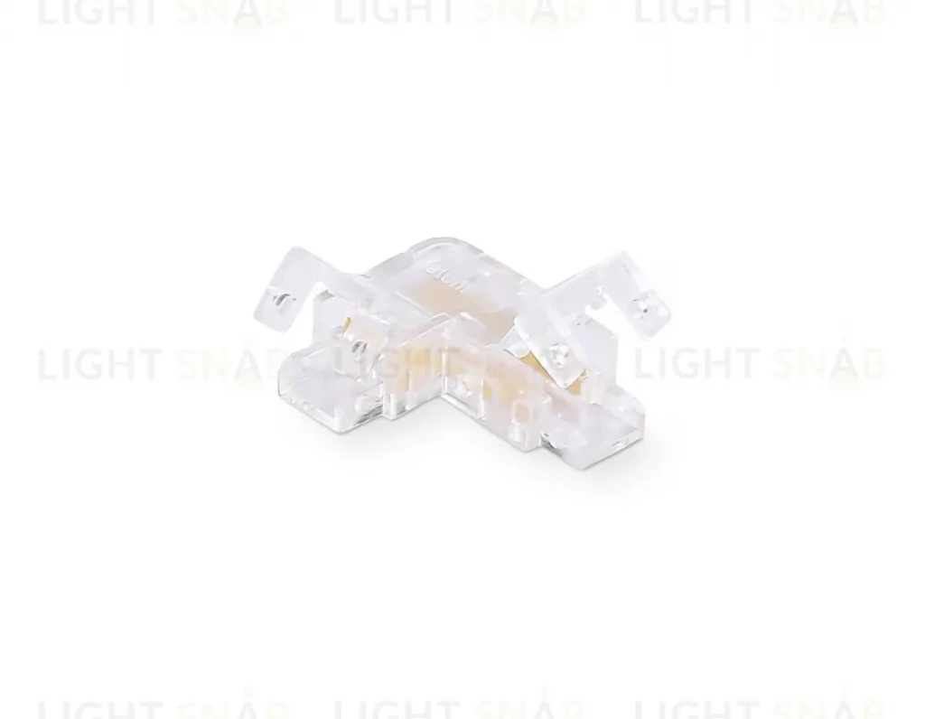 Соединитель угловой Ambrella Light Illumination COB 12/24V для лент 5mm (2 конт.) (10шт. в комплекте) GS6841 GS6841