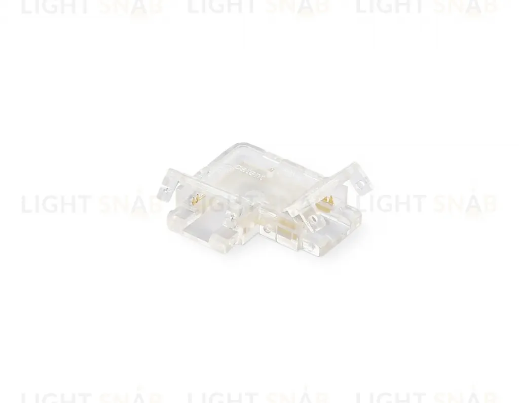 Соединитель угловой Ambrella Light Illumination COB 12/24V для лент 10mm (2 конт.) (10шт. в комплекте) GS6861 GS6861