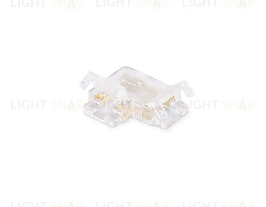 Соединитель угловой Ambrella Light Illumination COB RGB 12/24V для лент 10mm (4 конт.) (10шт. в комплекте) GS6891 GS6891