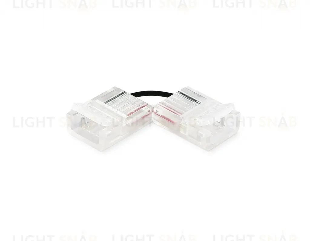 Соединитель угловой Ambrella Light Illumination COB 12/24V для лент 12mm (2 конт.) (10шт. в комплекте) GS6871 GS6871