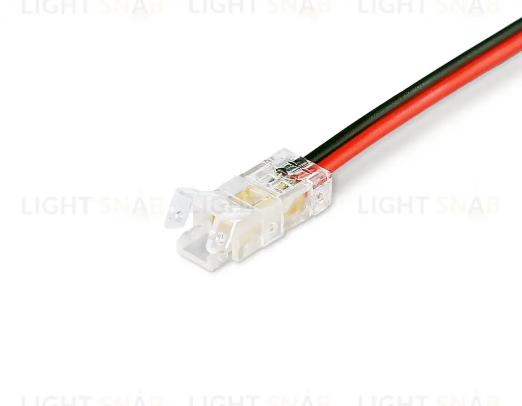 Соединитель гибкий двухсторонний Ambrella Light Illumination COB 12/24V для лент 5mm (2 конт.) (10шт. в комплекте) GS7885 GS7885