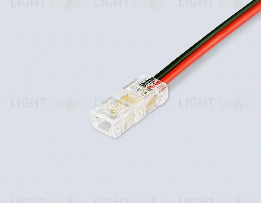 Соединитель гибкий двухсторонний Ambrella Light Illumination COB 12/24V для лент 5mm (2 конт.) (10шт. в комплекте) GS7885 GS7885