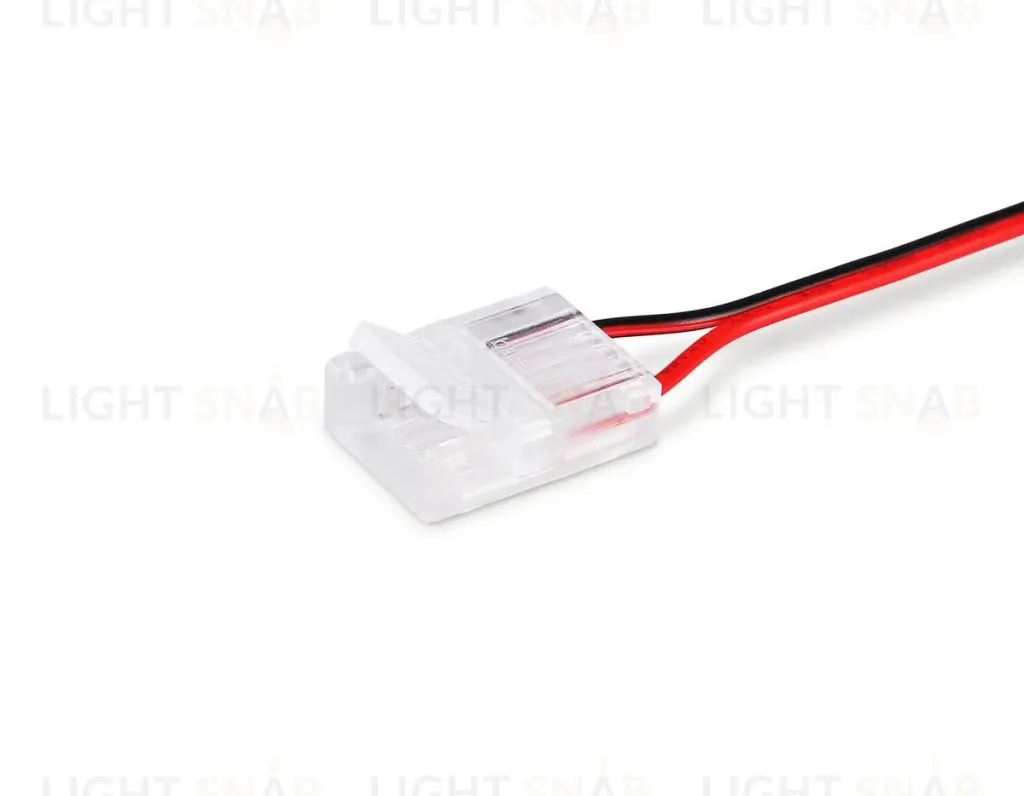 Соединитель гибкий двухсторонний Ambrella Light Illumination COB 12/24V для лент 12mm (2 конт.) (10шт. в комплекте) GS7898 GS7898