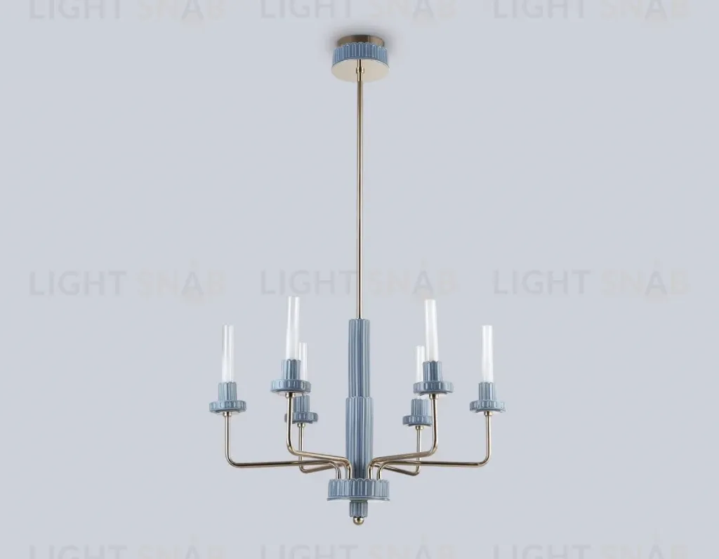 Люстра на штанге Ambrella Light High Light Ceramo Modern LH53124 LH53124