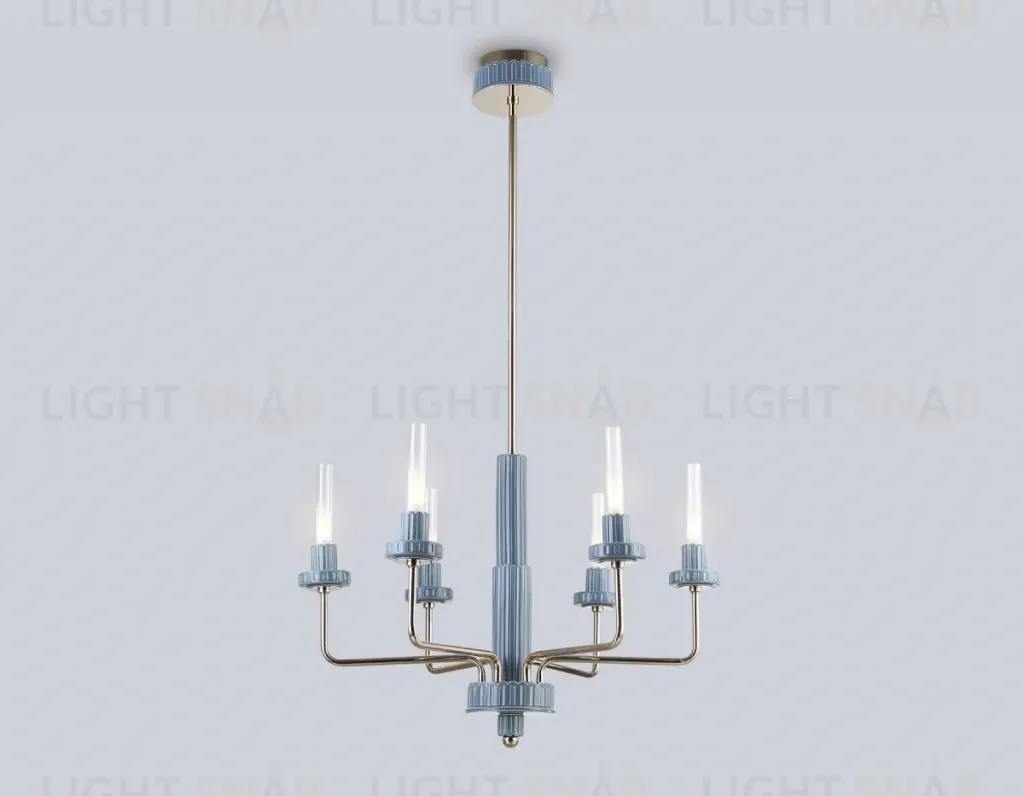 Люстра на штанге Ambrella Light High Light Ceramo Modern LH53124 LH53124