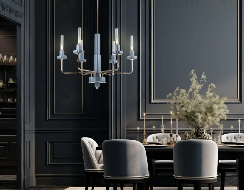 Люстра на штанге Ambrella Light High Light Ceramo Modern LH53124 LH53124