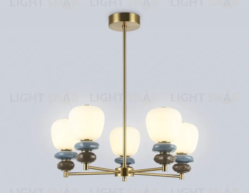 Люстра на штанге Ambrella Light High Light Ceramo Modern LH53164 LH53164