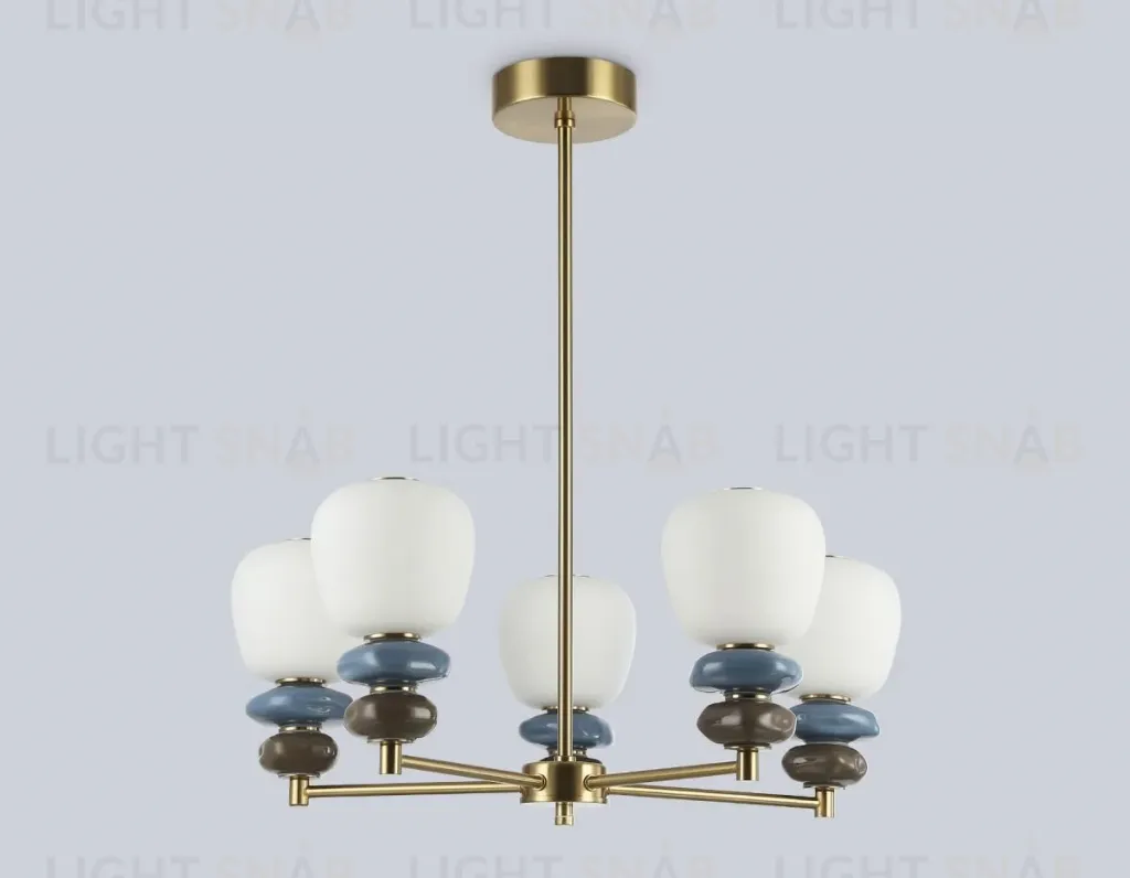 Люстра на штанге Ambrella Light High Light Ceramo Modern LH53164 LH53164