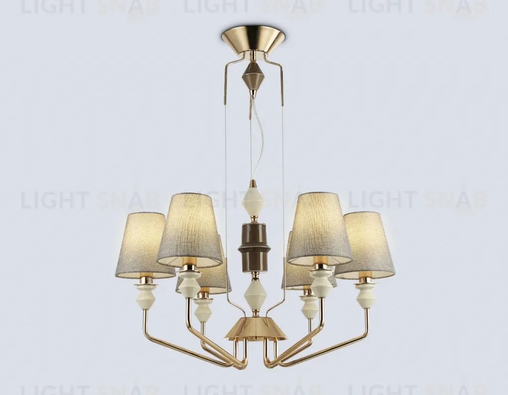 Подвесная люстра Ambrella Light High Light Ceramo Classic LH75401 LH75401
