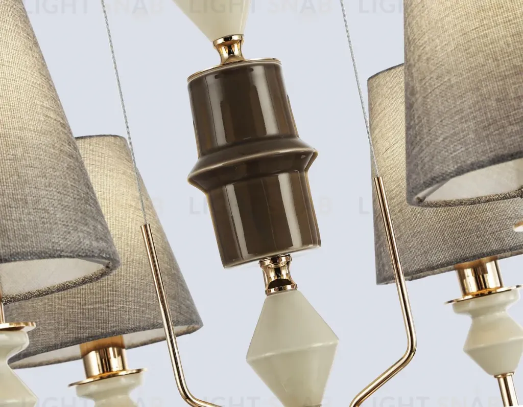 Подвесная люстра Ambrella Light High Light Ceramo Classic LH75401 LH75401