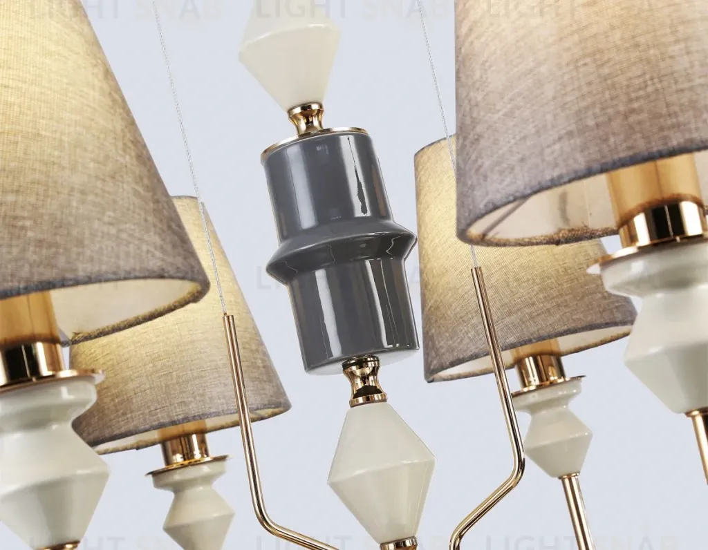 Подвесная люстра Ambrella Light High Light Ceramo Classic LH75403 LH75403