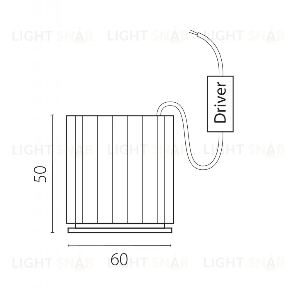 Модуль светодиодный 5W 2700K СУПЕРУЗКИЙ 3° Lightstar Stella Base 075052 075052
