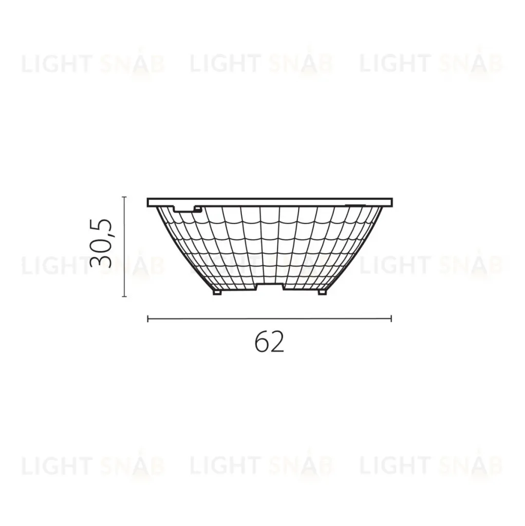 Сменная оптика 36G к 2152хх max 24W Lightstar Alta Base 215203 215203