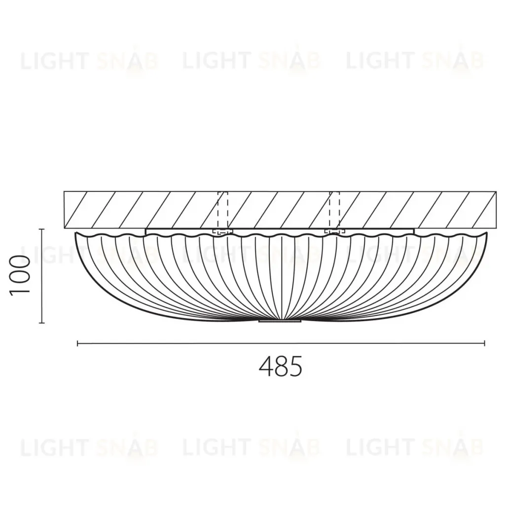 Настенно-потолочный светильник Lightstar Arco II 225440 225440